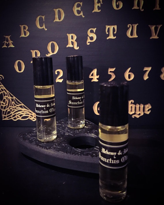 Protection Oil, Sanctus Oleum, by Alchemy and Ashes